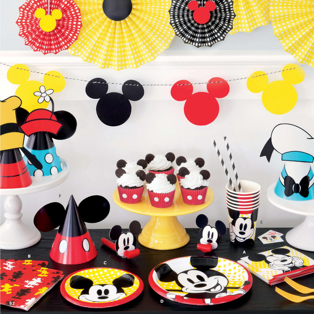 Mickey Mouse Birthday Party Supplies