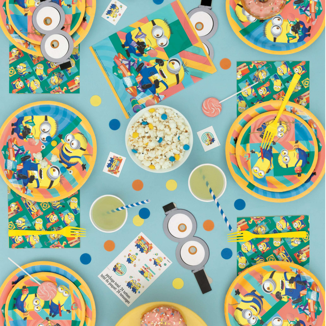 Minions Despicable Me Birthday Party Supplies and decorations