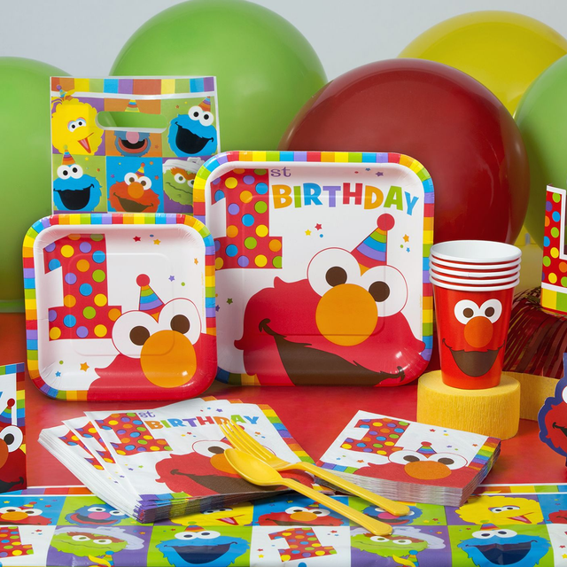 Sesame Street Birthday Party Decorations