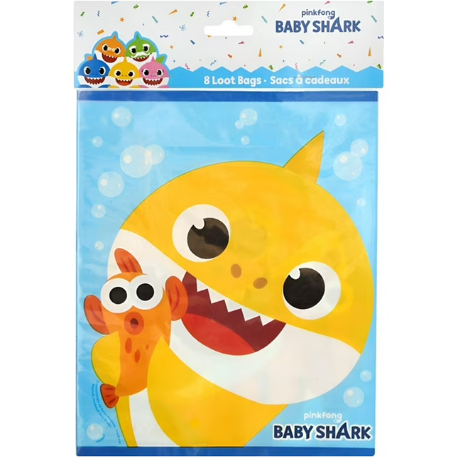 Baby Shark Goodie Bags Pack 8 ct