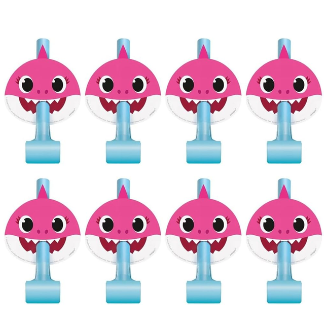 Baby Shark Party Blowouts 8 per package