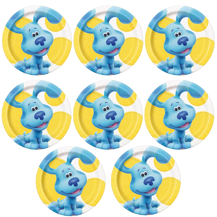 Blue's Clues Round Dinner Plates