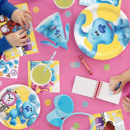 Blue's Clues Round Dinner Plates