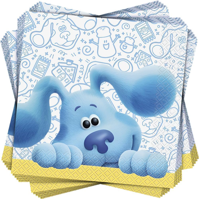 Blue's Clues Luncheon Napkins - 16ct