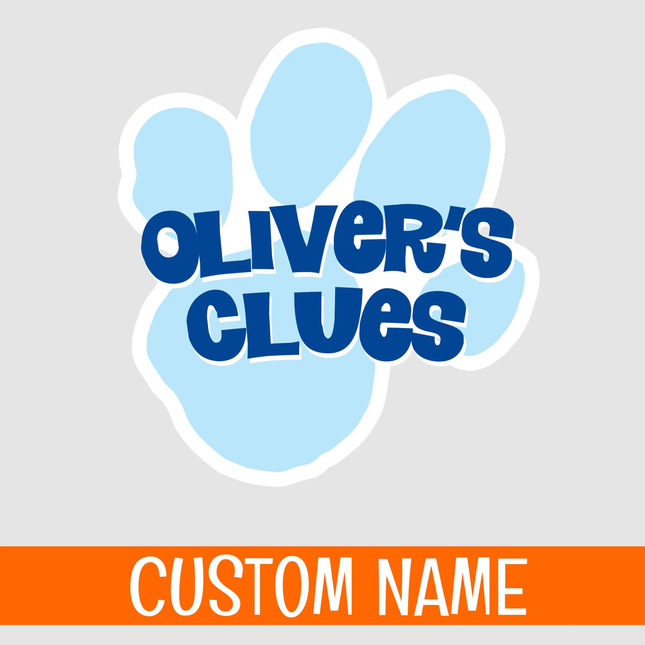 Blues Clues Custom Logo