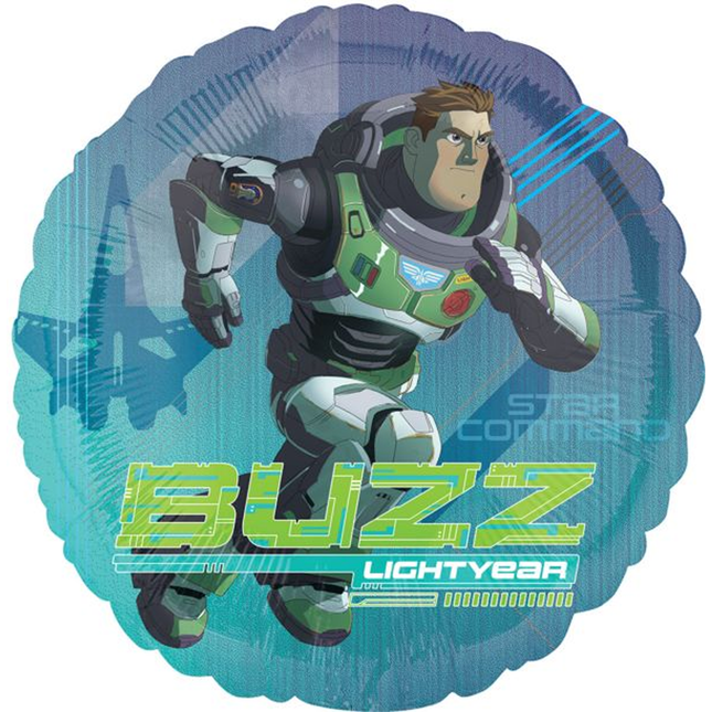 Toy Story Buzz Lightyear Round Foil Balloon – 18"