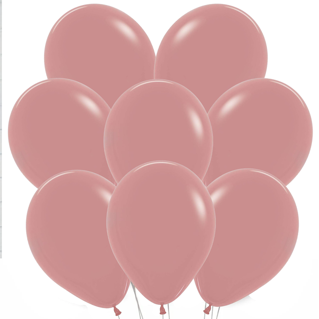 Deluxe Rosewood Latex Balloon 11″, 8 ct