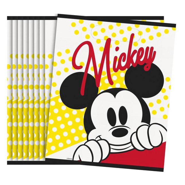 Mickey Mouse Loot Bags - 8ct