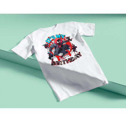 Miles Morales its My Birthday Boy PNG - Instant Download