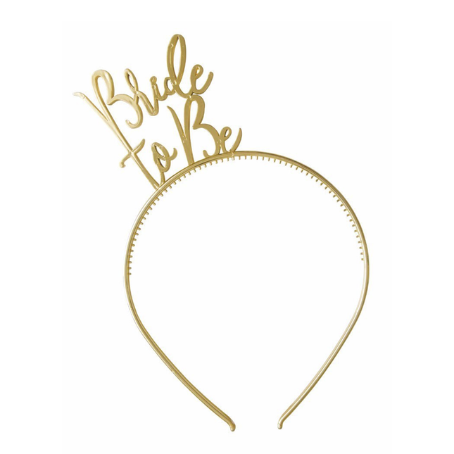 Plastic "Bride to Be" Party Headband