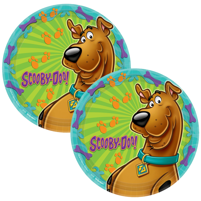 Scooby-Doo Dinner Plates 9", 8ct