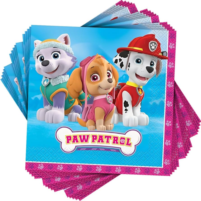 Skye Girl PAW Patrol Party Napkins, 16ct