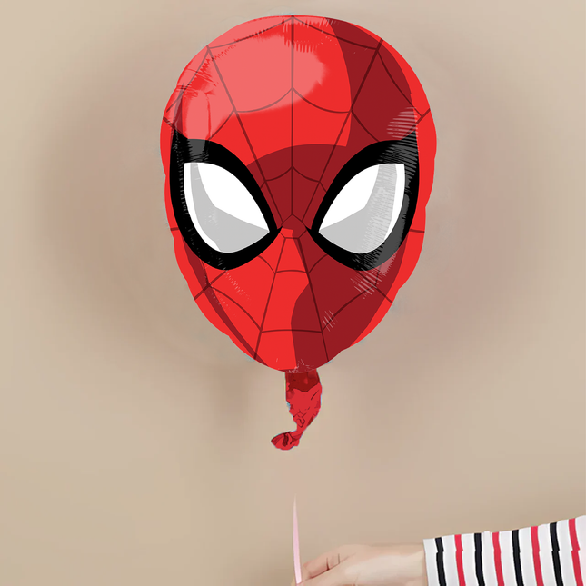 Spider-Man Head Foil Balloon 18"