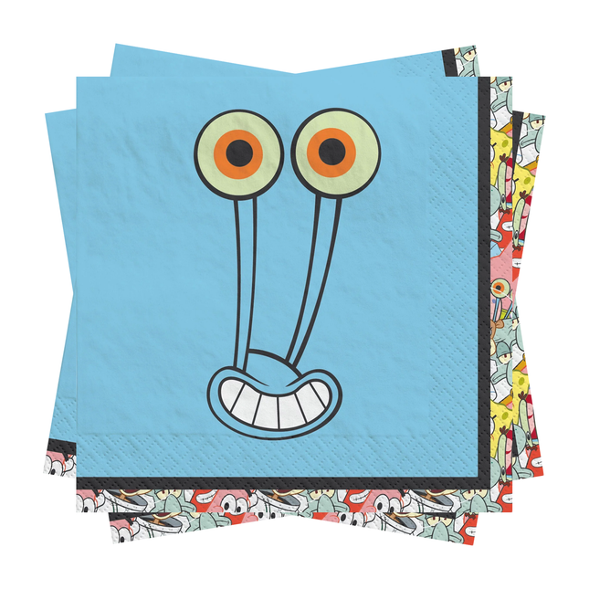 Sponge Bob Beverage Napkins 16ct