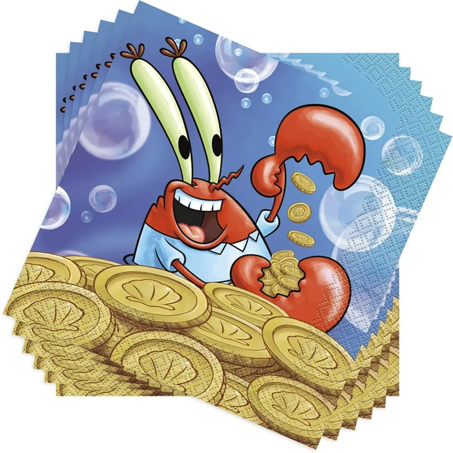 SpongeBob SquarePants Luncheon Napkins 16ct
