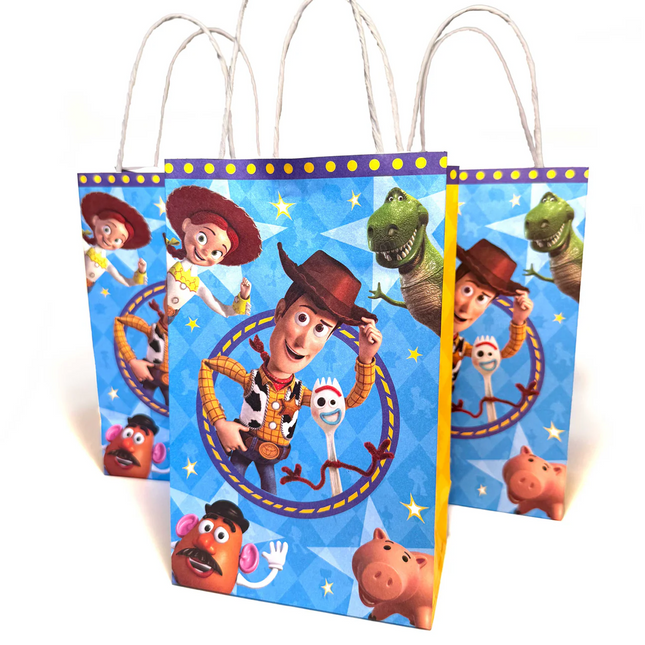 Toy Story 4 Paper Favor Bags 8 ct
