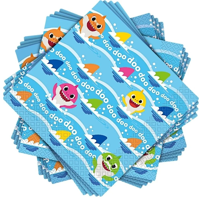 Baby Shark Lunch Napkins 16 ct
