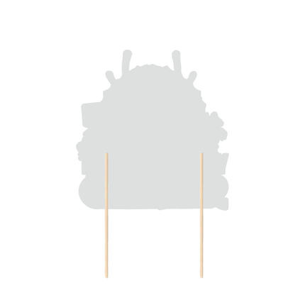 Miles Morales Spider-Man CardStock Cake Topper 7"