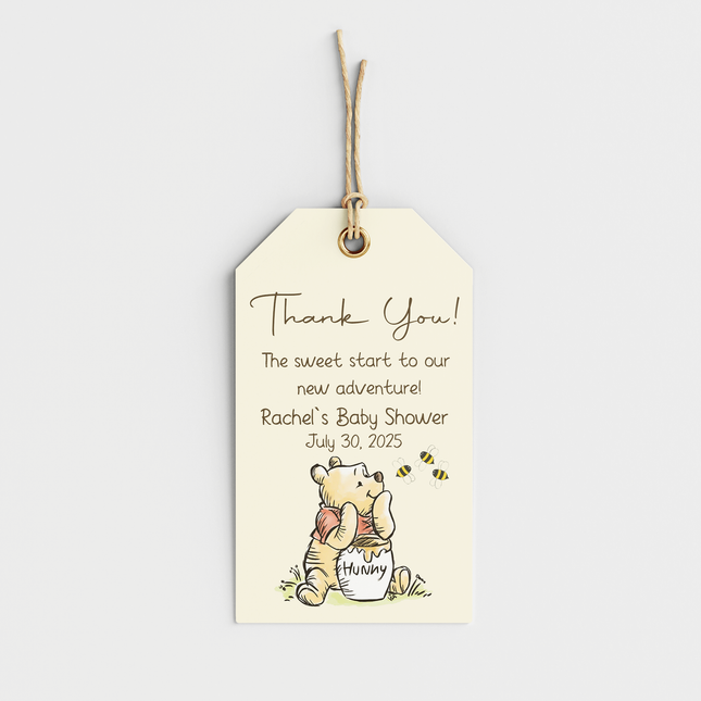 Winnie The Pooh Custom Thank You Cards, 8 ct