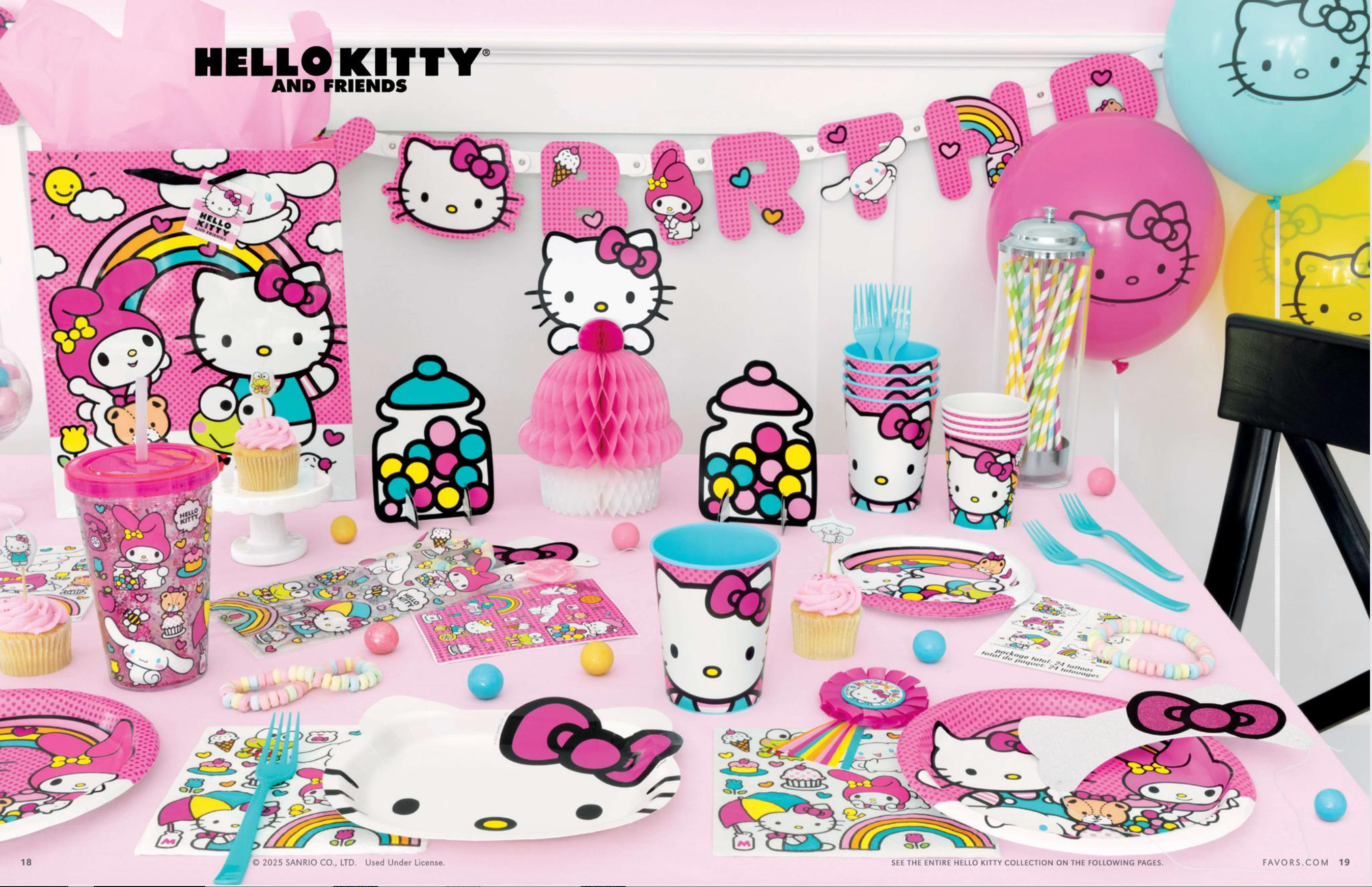 Step Into Kawaii Wonderland: Hello Kitty & Friends Party Ideas