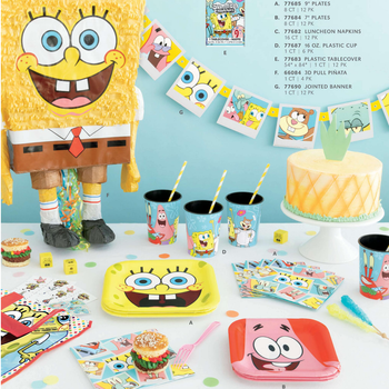 SpongeBob Birthday Party Supplies
