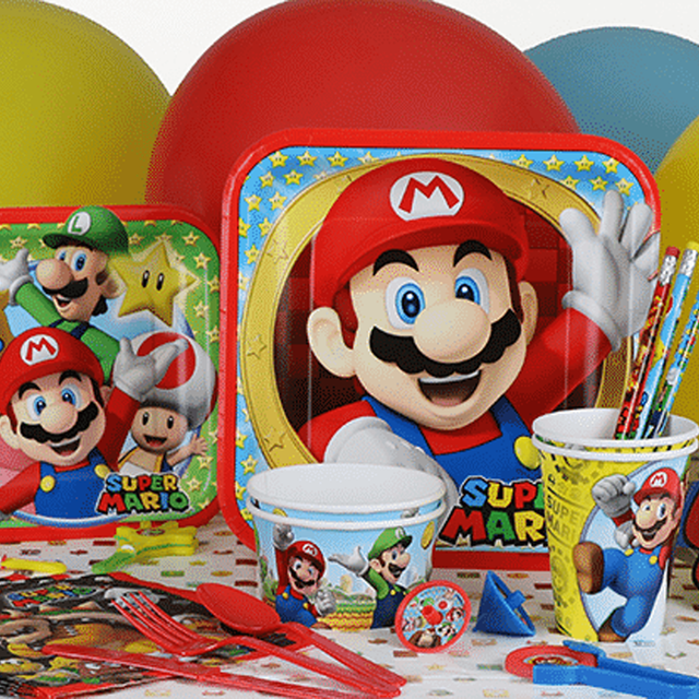 Super Mario Birthday Party Supplies