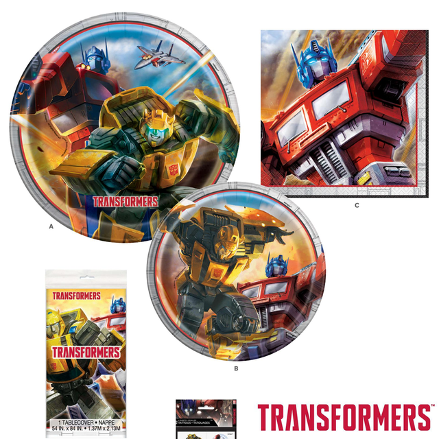 Transformers Birthday Party Supplies