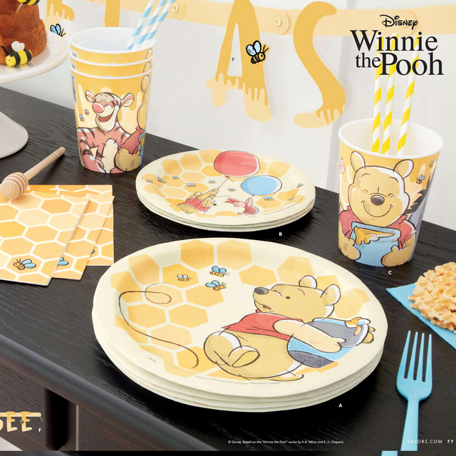 Winnie The Pooh Birthday Party Supplies