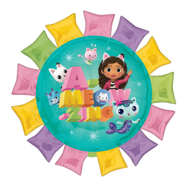  Gabby's Dollhouse Foil Balloon 27"