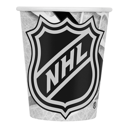 NHL™ Party League Logo Disposable Paper Cups 9 oz