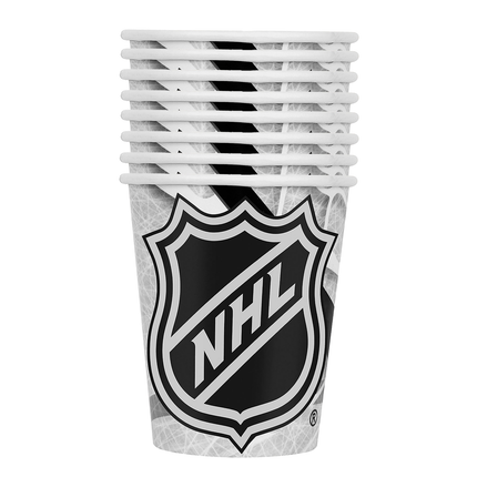 NHL™ Party League Logo Disposable Paper Cups 9 oz