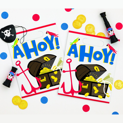 Ahoy Pirate Telescope Favors, 8ct