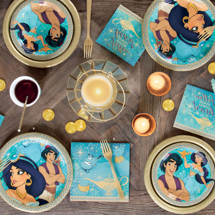 Aladdin Plates 7 inches, 8 per package