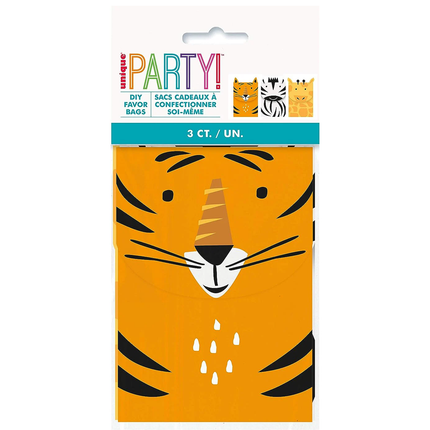 Animal Safari Treat Bag Kit for 3 Guests