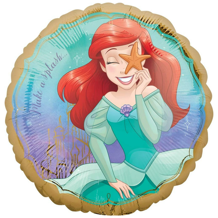 The Ariel Little Mermaid foil balloon included in this set