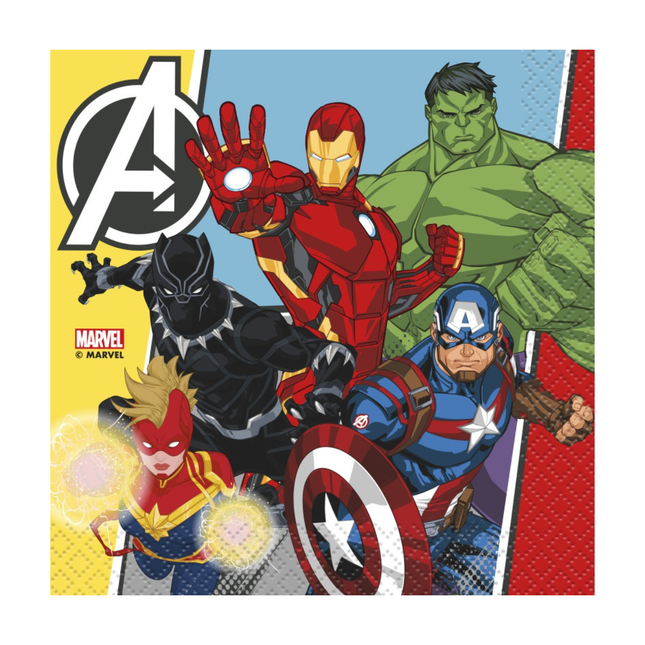 Avengers Beverage Napkins 16ct