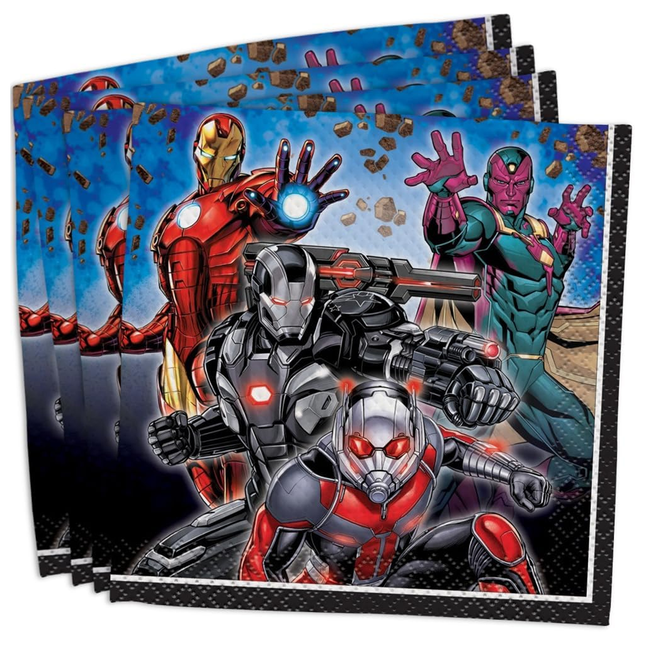Marvel Avengers™ Beverage Napkins - 16 Pc.