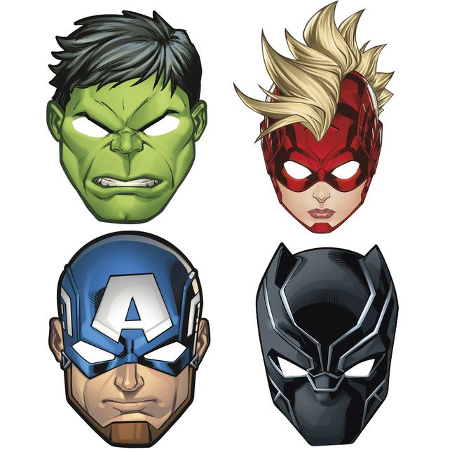 Avengers™ Birthday Party Masks