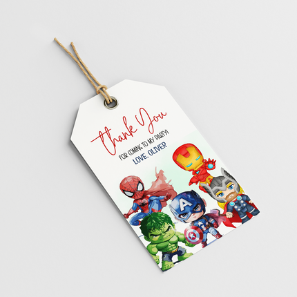 Avengers Custom Thank You Cards, 8 ct