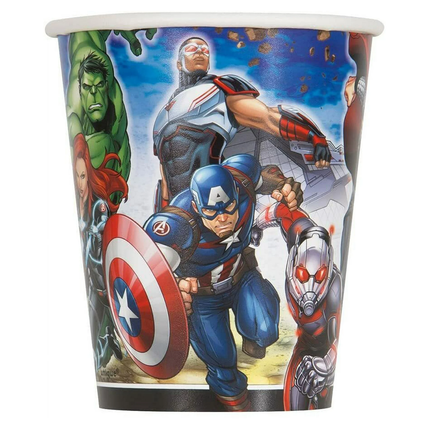Avengers Paper Cups 9 oz