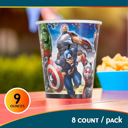 Avengers Paper Cups 9 oz
