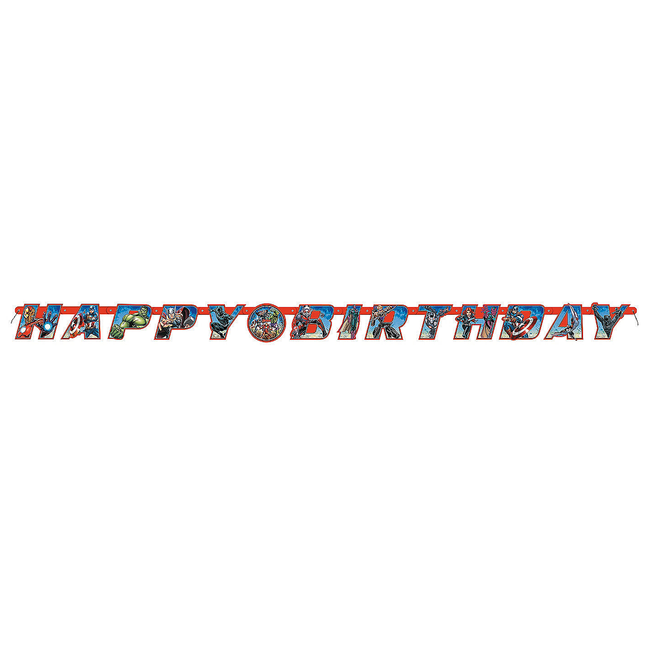 Avengers™ Happy Birthday Banner 6ft
