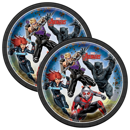 Avengers Paper Dessert Plates - 7", 8 Pcs