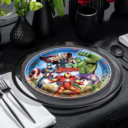 Avengers Paper Plates