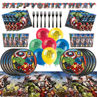 Avengers Birthday Party Supplies Set 
