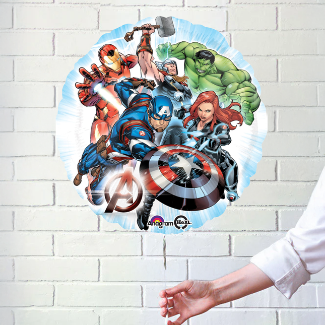Marvel Avengers Round Foil Balloon 18″