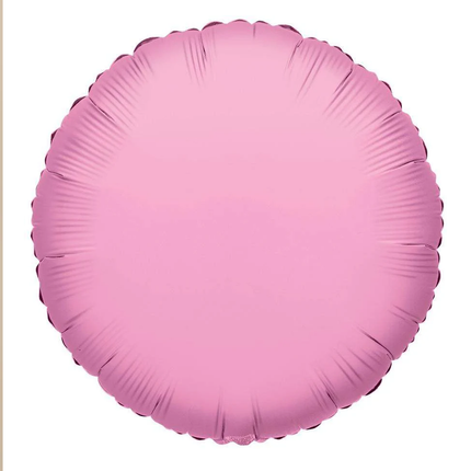 Baby Pink Round Foil Balloon 18″