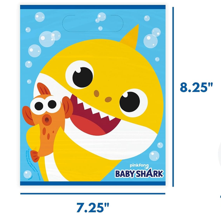 Baby Shark Goodie Bags Pack 8 ct
