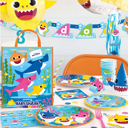 Baby Shark Large Tote Bag 13" x 11"