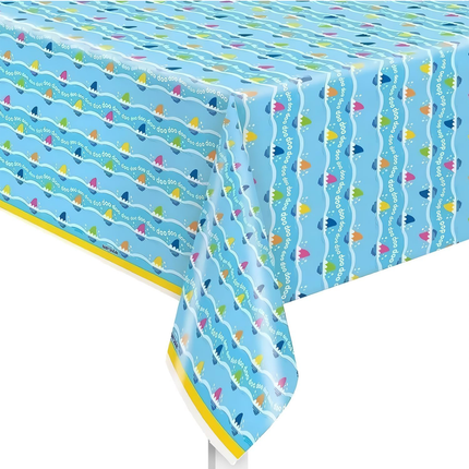 Baby Shark Rectangular Plastic Table Cover 54" x 84" - included product detail